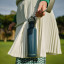 Fieldbar Signature Shades Collection Field Bottle, 750ml - Sea Boat Blue hanging on a golf stick