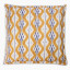 Thread Office Yellow Tivra Printed Scatter Cushion Cover, 60cm x 60cm
