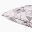 Thread Office Black Tri Scatter Cushion with Feather Blend Inner, 50cm x 70cm close up