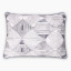Thread Office Black Tri Scatter Cushion with Feather Blend Inner, 50cm x 70cm