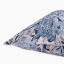 Thread Office Blue Printed Yesinia Scatter Cushion Cover, 60cm x 60cm close up