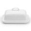 JAN Maison Blanche Butter Dish, 17cm