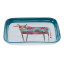 Olivia Princess Hand-Painted Butter Dish, 17cm angle