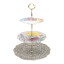 Jenna Clifford Wild Bloom 3-Tier Cake Stand angle