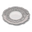 Jenna Clifford Ivory Noir Side Plates, Set of 4 showing scale