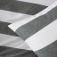 Linen House Carbon Sydney Duvet Cover Set - Double detail on the bed