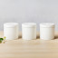 Maxwell & Williams White Basics Diamonds Porcelain Canisters, Set of 3 on the table