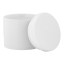 Maxwell & Williams White Basics Diamonds Porcelain Canisters, Set of 3 angle