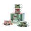Olivia Princess Porcelain Cups & Saucers, Set of 4 packaging