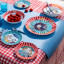 Olivia Princess Porcelain Pasta Bowls, Set of 4 on the table