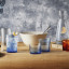 Bormioli Rocco Exclusiva Sapphire Blue Tumbler - 215ml with other glasses