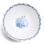 Mervyn Gers Provencal Glazed Stoneware Wide Lip Bowl, 18.5cm - Blue Top Down 