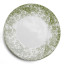 Mervyn Gers Provencal Glazed Stoneware Dinner Plate, 28cm - Green Top Down 