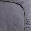 Thread Office Charcoal Percale Weave Fitted Sheet, 400 Thread Count - King XLXD