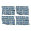 Cara Saven 4 Decor Blue Yonder Placemats, Set of 4