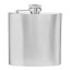 Dalton & Turner Stainless Steel Hip Flask angle