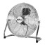 Alva Air Chrome High Velocity Floor Fan, 50cm