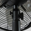 Alva Air Black Drum Desk Fan, 30cm detail