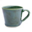 Mervyn Gers Glazed Stoneware Espresso Flare Cup, 100ml - Fig Green