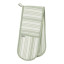 Ulster Weavers Sage Stripe Double Oven Glove