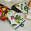 Ulster Weavers Vegetable Medley Microwave Mitts, Set of 2 on the table