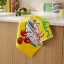 Ulster Weavers Summer Fruits Cheri Cotton Tea Towel on the kitchen counter