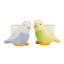 Cath Kidston Painted Table Egg Cups, Set of 2 angle