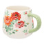 Cath Kidston Archive Rose Twisted Handle Billie Mug, 350ml - Red
