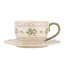 Cath Kidston Spring Birds Teacup & Saucer Set angle