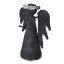 Andrea's Topiaries Angels Coir, 28cm - Black side view