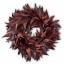 Andrea's Topiaries Bluegum Wreath, 50cm - Burgandy