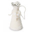 Andrea's Topiaries Angels Coir, 18cm - White side view