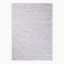 Thread Office Black Lino Jacquard Chenille Area Rug, 160cm x 230cm