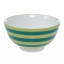 Olivia Princess Hand-Painted Nibble Bowls, Set of 4 - Green angle