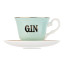 Yvonne Ellen Boozy Gin Teacup & Saucer Set
