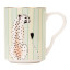 Yvonne Ellen Medium Mug, 350ml - Cheetah angle