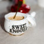 Yvonne Ellen Boozy Sweet Enough Sugar Bowl, 200ml with sugar on the table