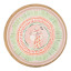 Yvonne Ellen Round Cork Back Coasters, Set of 4 detail