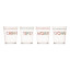 Yvonne Ellen Picnic Tumblers, Set of 4 angle