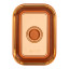 &Again Rectangular Glass Storage Container, 750ml angle