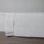 Thread Office 400 Thread Count White Percale Weave Flat Sheet - Double/Queen