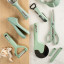 Fusion Twist Multi Peeler - Mint with other kitchen tools