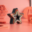 Fusion Twist Star Cookie Cutter, Set of 5 on the table