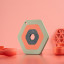 Fusion Twist Silicone Nesting Trivets, Set of 3 on the table