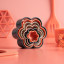 Fusion Twist Flower Cookie Cutters, Set of 6 on the table