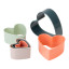 Fusion Twist Heart Cookie Cutter, Set of 6