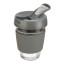 Siip Glass Travel Mug, 300ml - Grey