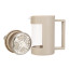 Siip French Press, 6-Cup - Warm Grey angle