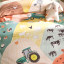 Linen House Sunset Harvest Duvet Cover Set - Double detail on the bed