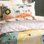 Linen House Sunset Harvest Duvet Cover Set - Double detail on the bed